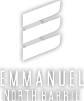 Emmanuel North Barrie logo in white
